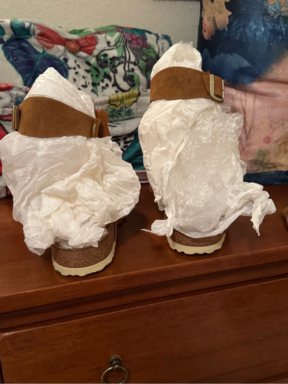 Birkenstock Floral and Tassel Gladiators New 41 - Picture 5 of 6